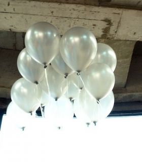 beyaz lateks balon